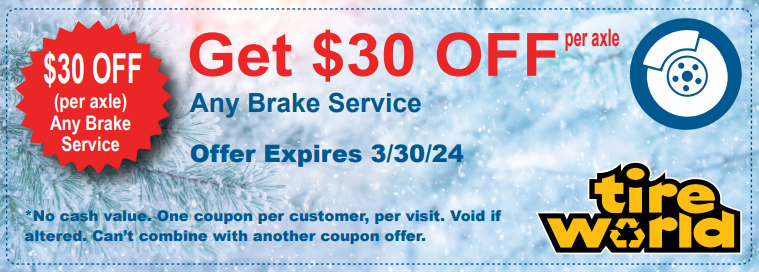 Brake Service Coupon in Frederick, MD